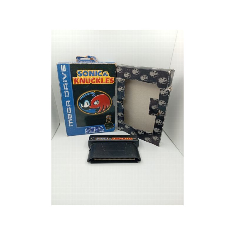 Sonic and Knuckles (MD) (sin manual) (insert tocado) Sonic and Knuckles (MD) (sin manual) (insert tocado)