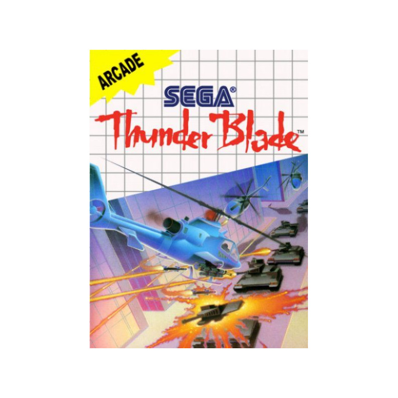 Thunder Blade (sin manual) Master System Thunder Blade (sin manual) Master System