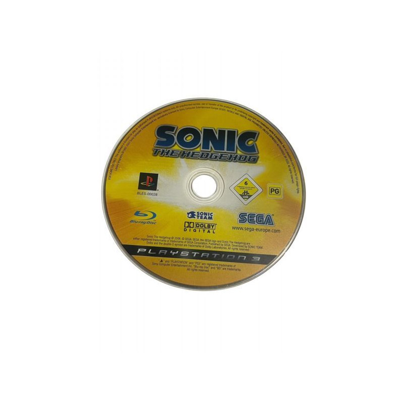 Sonic The Hedgehog (CD) PS3 ES Sonic The Hedgehog (CD) PS3 ES