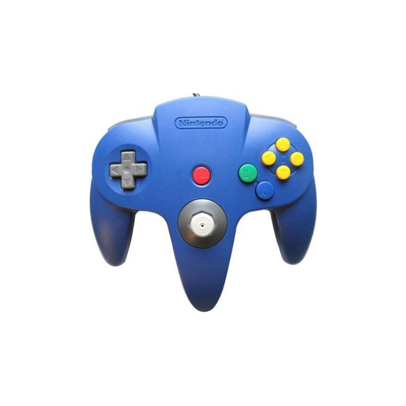 Mando Nintendo 64 Oficial Azul N64 Mando Nintendo 64 Oficial Azul N64
