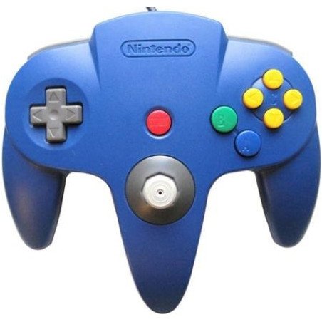 Mando Nintendo 64 Oficial Azul  N64
