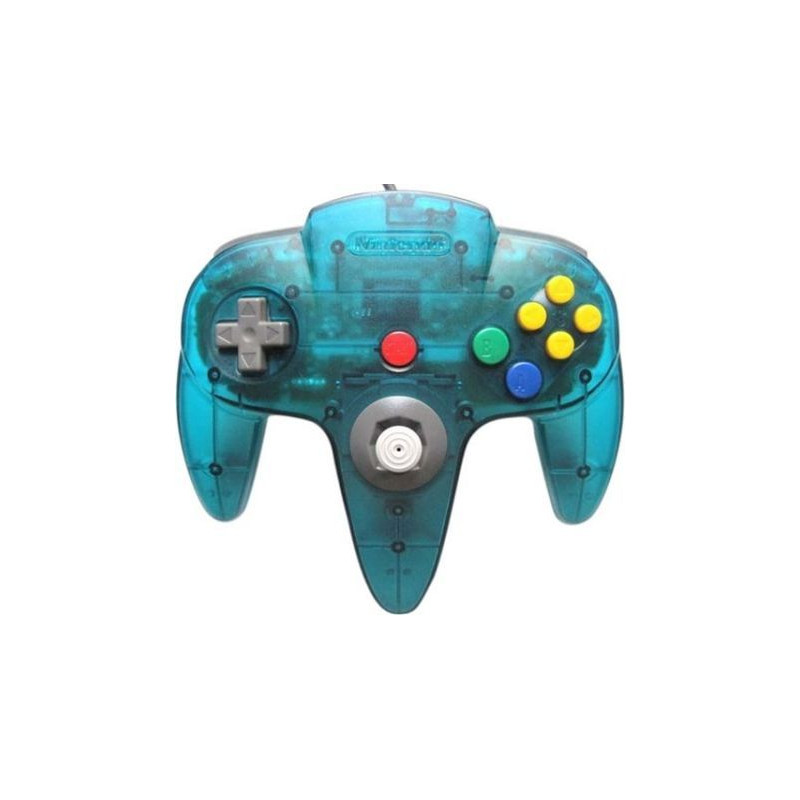 Mando Nintendo 64 Oficial Azul Hielo N64 Mando Nintendo 64 Oficial Azul Hielo N64