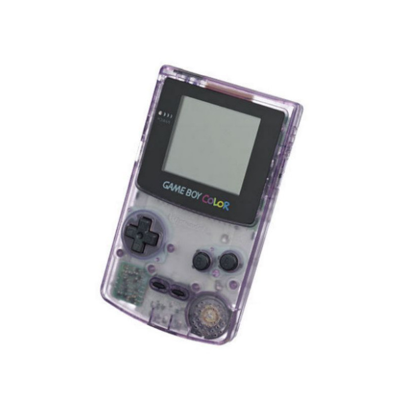Consola Nintendo Game Boy Color (transparente)(sin Consola Nintendo Game Boy Color (transparente)(sin