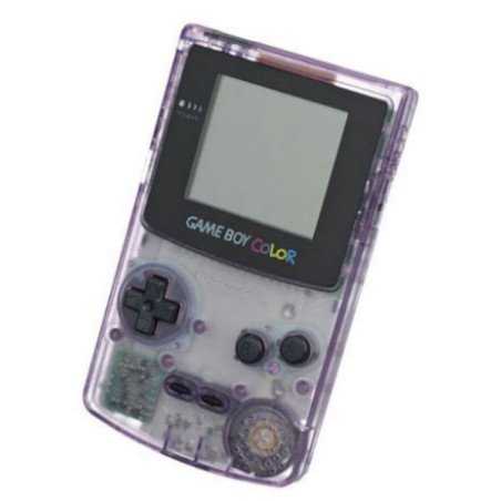 Consola Nintendo Game Boy Color (transparente)(sin