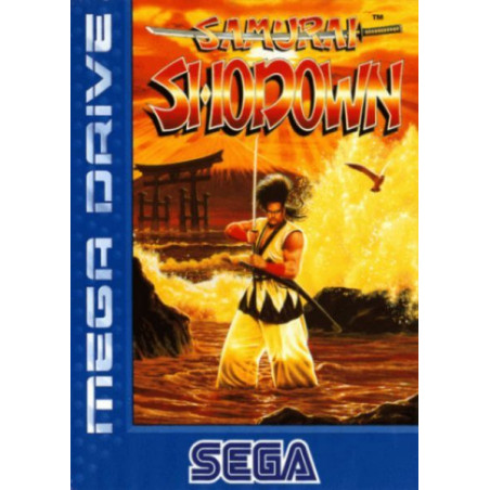 Samurai Shodown (manual hojas sueltas) Mega Drive
