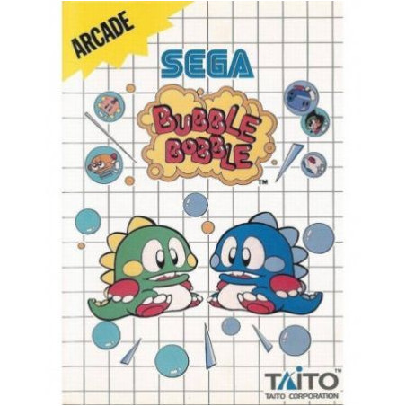 Sega Bubble Bobble - Master System