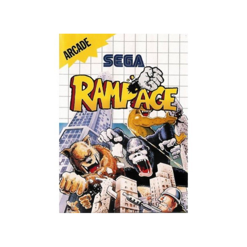 Rampage (Sin Manual)   Master System