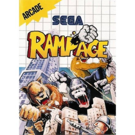 Rampage (Sin Manual)   Master System