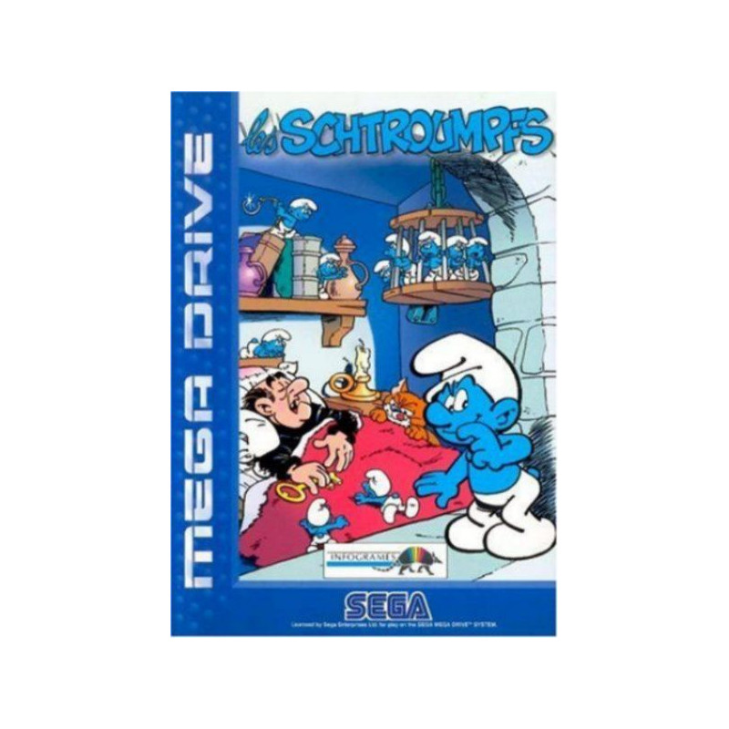 Los Pitufos (sin manual) Mega Drive Los Pitufos (sin manual) Mega Drive