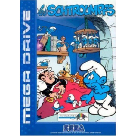 Los Pitufos (sin manual)  Mega Drive