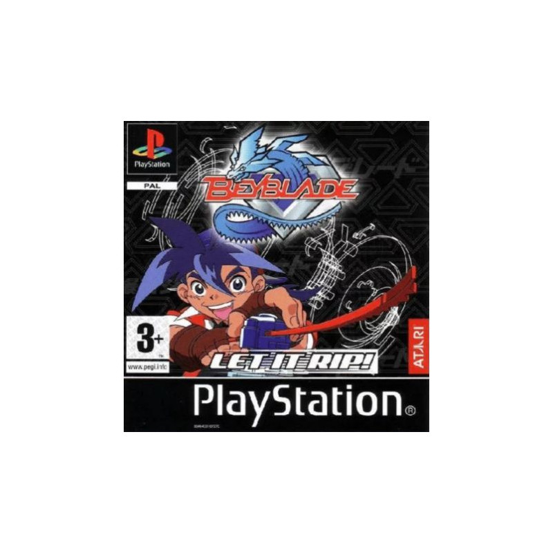 BEYBLADE LET IT RIP - PS1 BEYBLADE LET IT RIP - PS1
