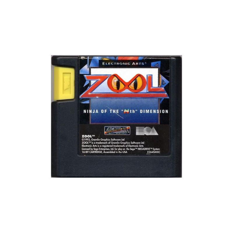 Zool (cartucho)  Mega Drive