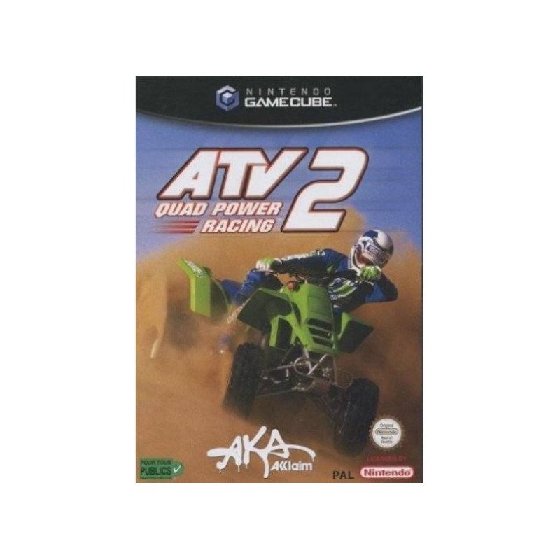 ATV 2 Quad Power Racing (ESP) sin manual) GameCube