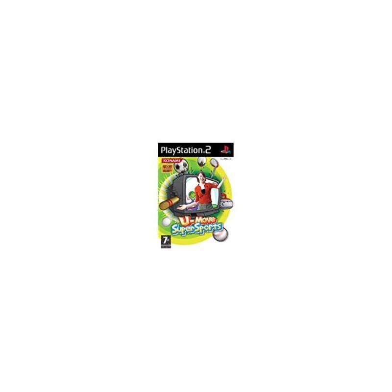 U-MOVE SUPER SPORTS - PS2 U-MOVE SUPER SPORTS - PS2