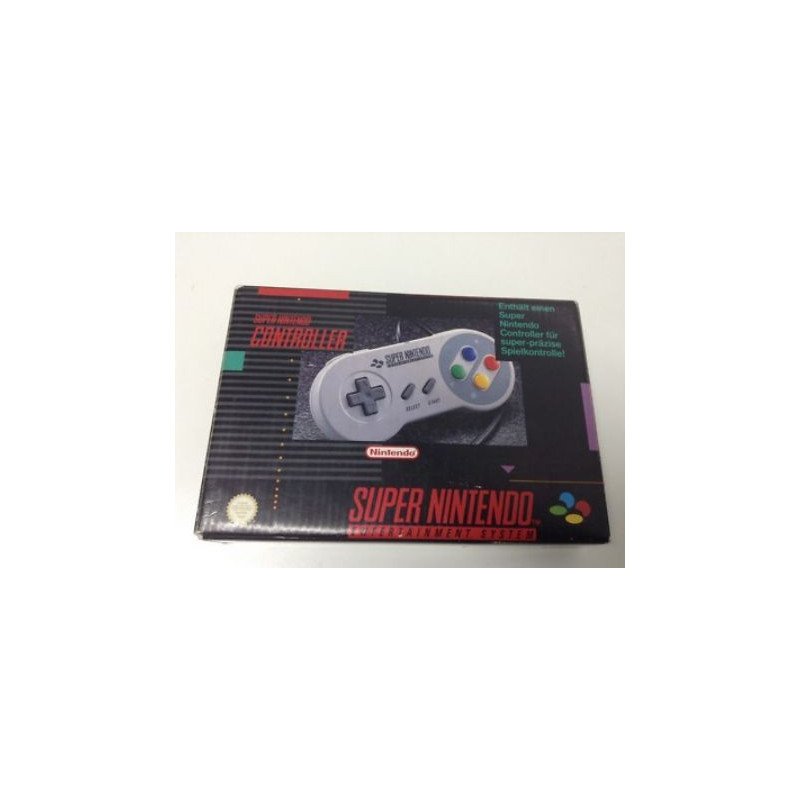Mando Nintendo Super Nintendo (en caja) original Mando Nintendo Super Nintendo (en caja) original