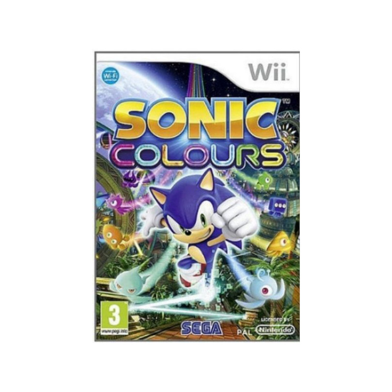 Sonic Colours (sin manual) (ESP) Wii Sonic Colours (sin manual) (ESP) Wii