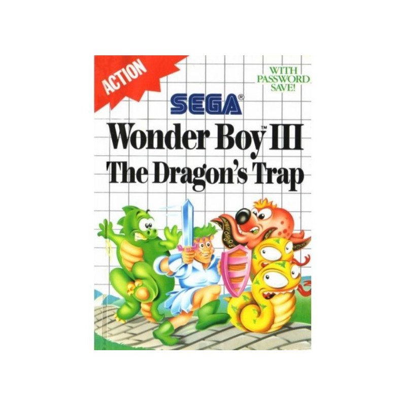 Wonder Boy III The Dragon's Trap - Master System