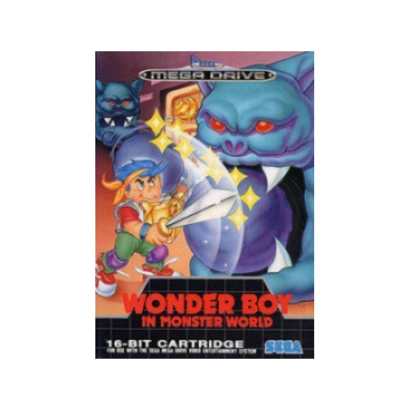 Wonder Boy in Monster World (sin manual) Mega Drive Wonder Boy in Monster World (sin manual) Mega Drive