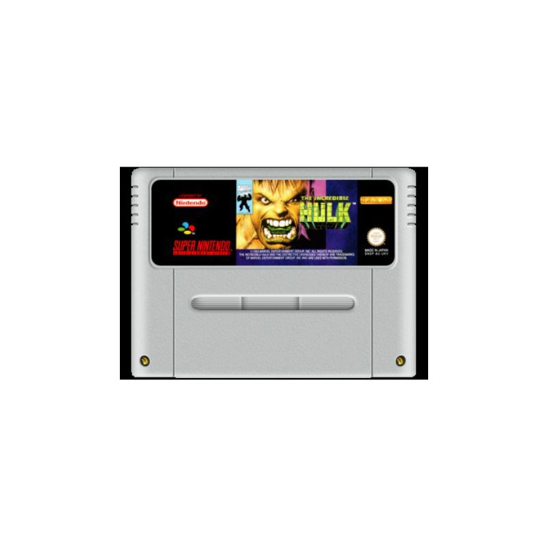The Incredible Hulk (cartucho)  SNES