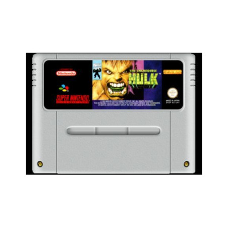 The Incredible Hulk (cartucho)  SNES