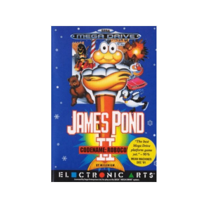 James Pond Codename Robocod II (sin manual) - MD James Pond Codename Robocod II (sin manual) - MD