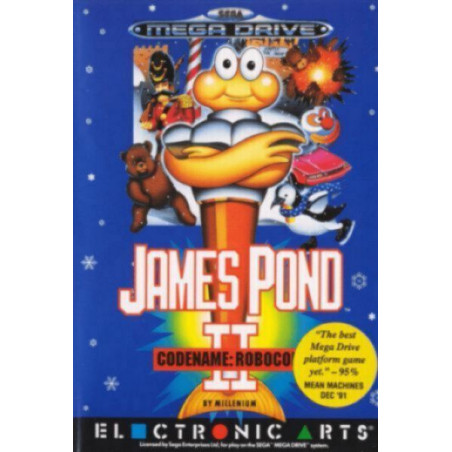 James Pond Codename Robocod II (sin manual) - Mega Drive