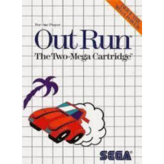 OutRun - Master System (portada y manual tocados)