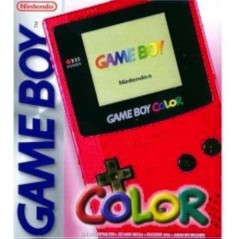 Consola Nintendo Game Boy color roja con caja