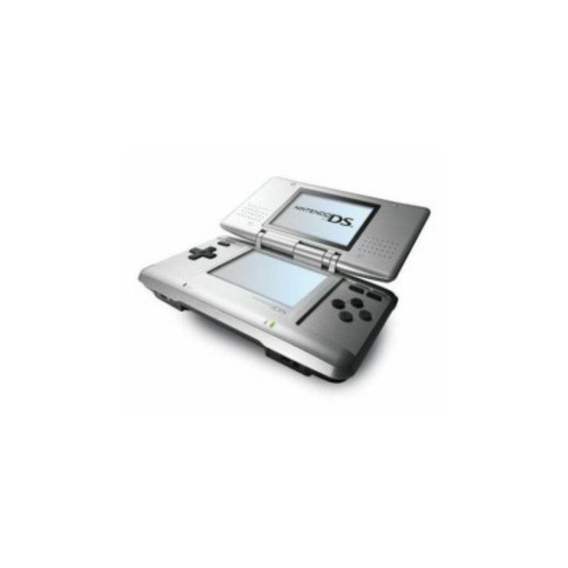 Consola Nintendo DS FAT plateada sin caja ni cargador ni lapiz