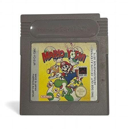 Mario Yoshi (cartucho) Game Boy pegatina gastada