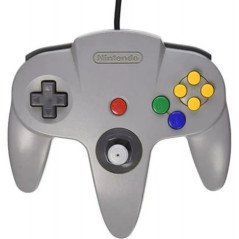 Mando Nintendo 64 Oficial Gris Controller