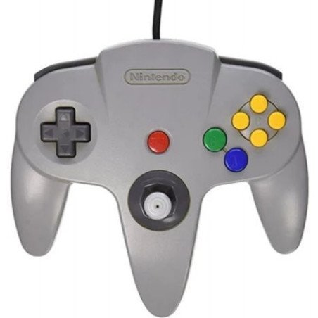 Mando Nintendo 64 Oficial Gris Controller
