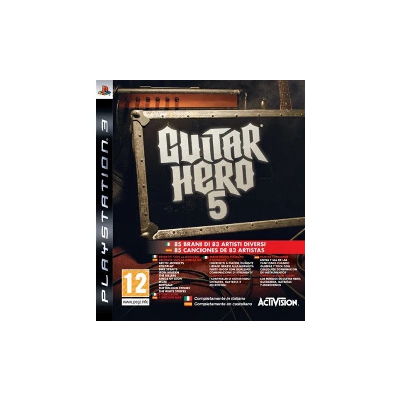 Guitar Hero 5 (SP / IT) - PS3