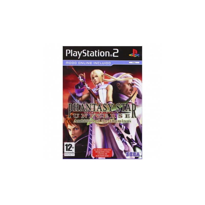 Phantasy Star Universe Ambition of the illuminus (Precintado)  - Playstation 2