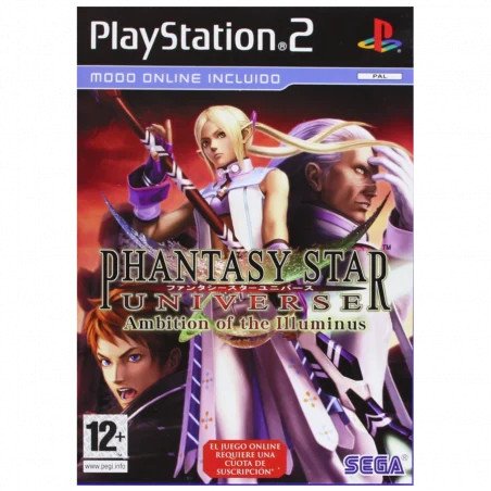 Phantasy Star Universe Ambition of the illuminus (Precintado)  - Playstation 2