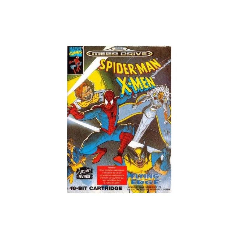 Spider-Man/X-Men - Mega Drive
