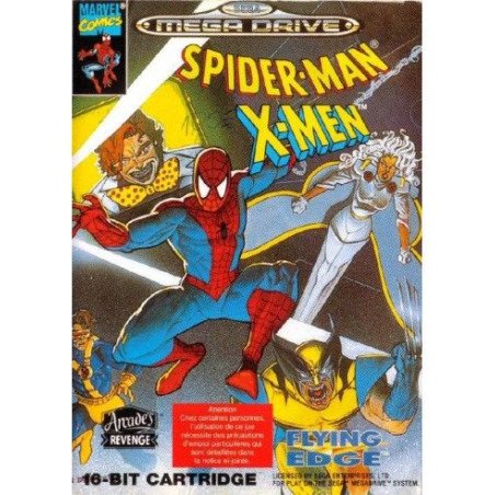 Spider-Man/X-Men - Mega Drive