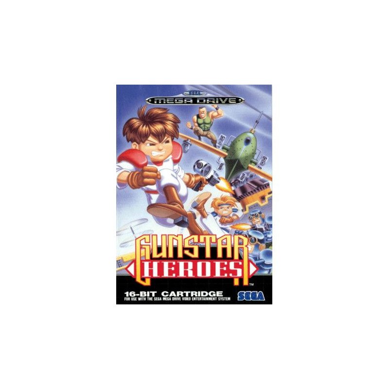 Gunstar Heroes - Mega Drive Gunstar Heroes - Mega Drive