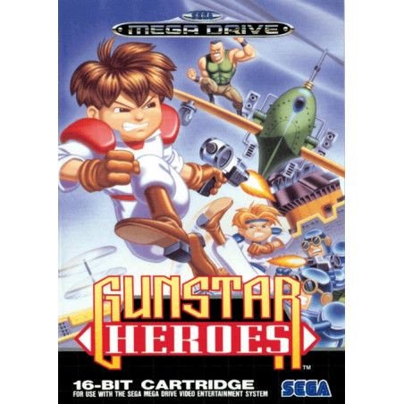Gunstar Heroes - Mega Drive