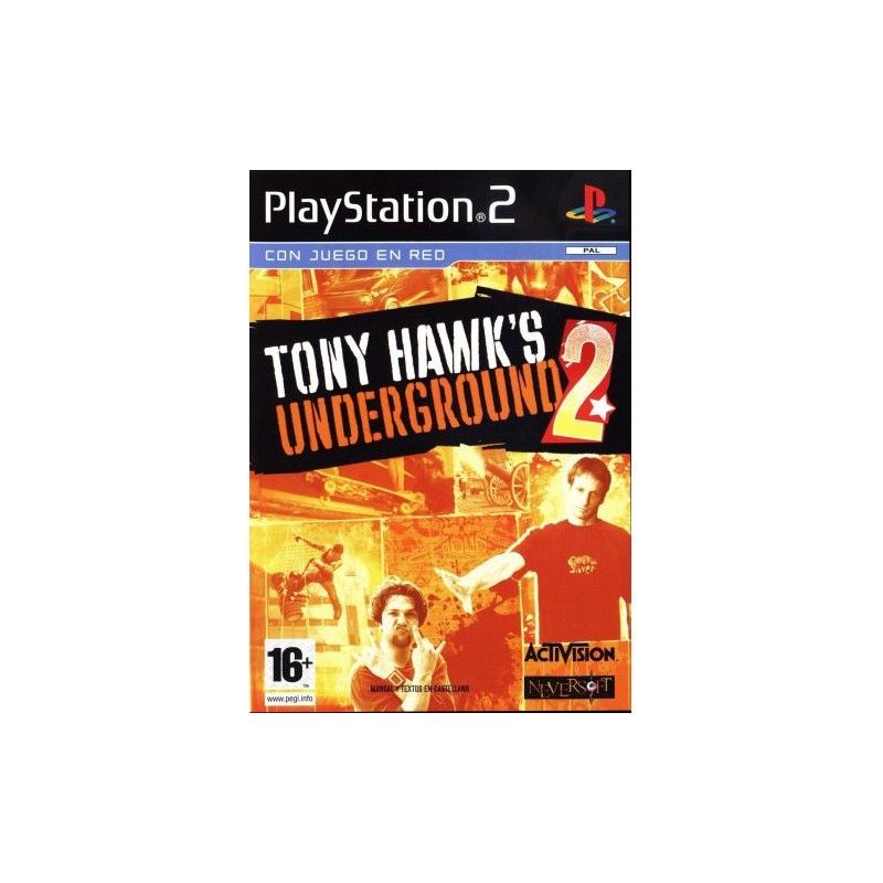 Tony Hawk's Underground 2 (Sin manual) (ES) - Playstation 2 Tony Hawk's Underground 2 (Sin manual) (ES) - Playstation 2