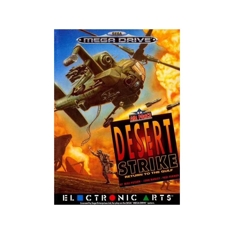Desert Strike Mega Drive (sin manual) - Mega Drive