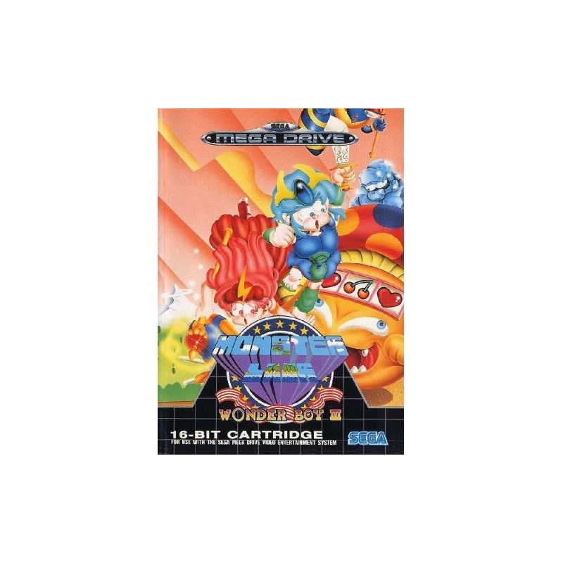 Monster Lair: Wonder Boy III (sin manual) - Mega Drive