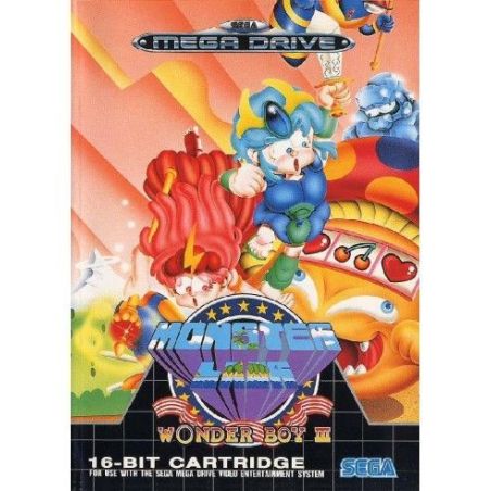 Monster Lair: Wonder Boy III (sin manual) - Mega Drive
