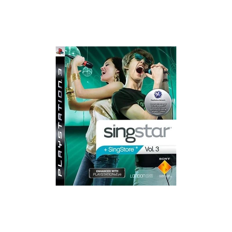 SingStar Vol.3 con micrófonos - Playstation 3