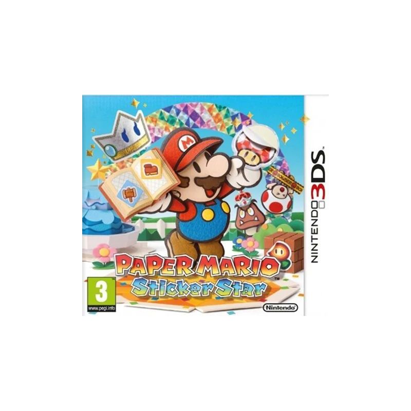 Paper Mario: Sticker Star (ES / PT) - Nintendo 3DS