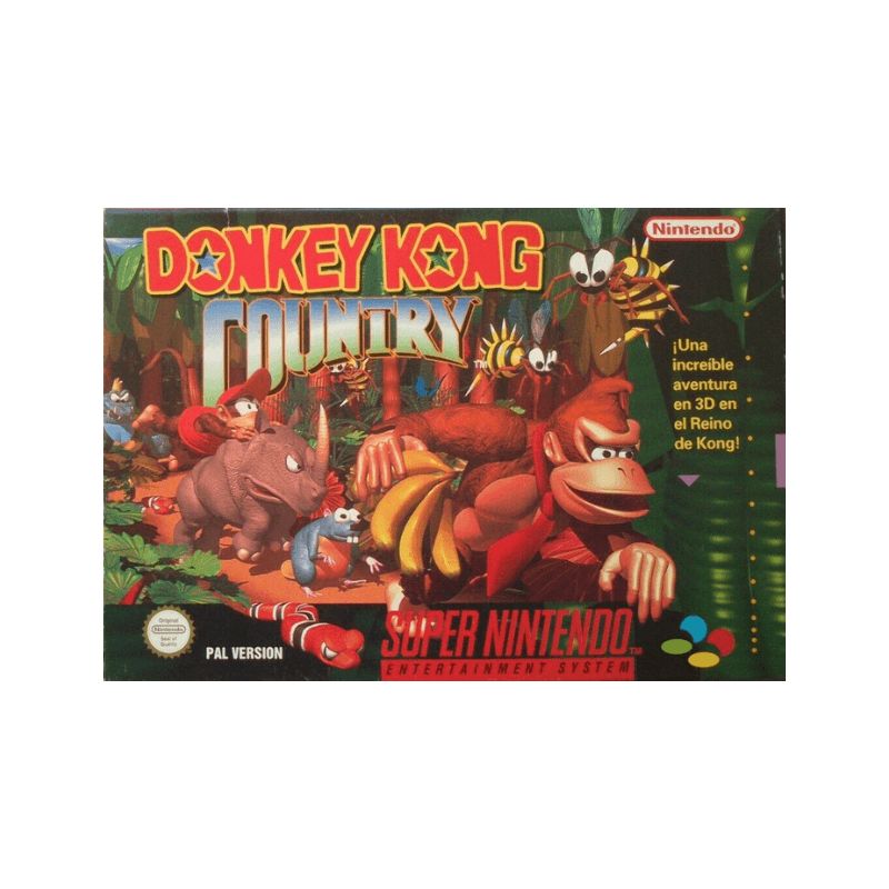 Donkey Kong Country (Españolizado) - Super Nintendo