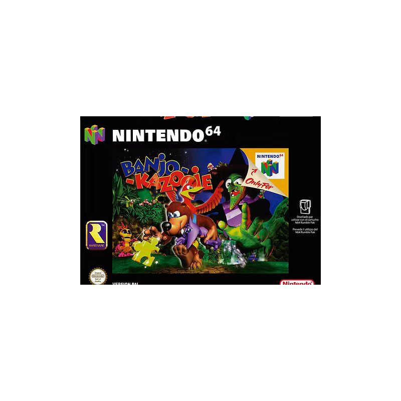 Banjo Kazooie (ESP) - N64 Banjo Kazooie (ESP) - N64