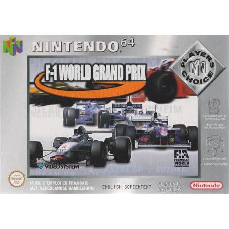 F1 World Grand Prix (Player Choice) (ESP) - N64