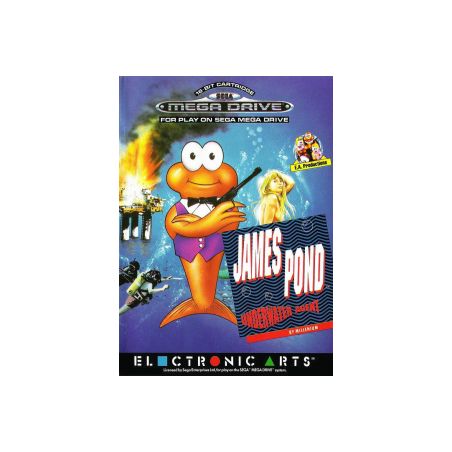 James Pond: Underwater Agent - Mega Drive