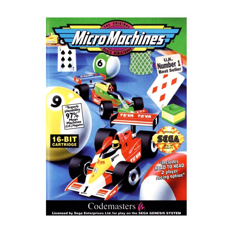 Micro Machines - Mega Drive